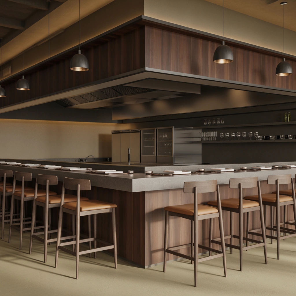 Add Counter Seating Around the Kitchen