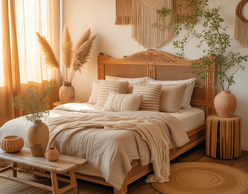 Add Natural Materials and Handcrafted Furniture