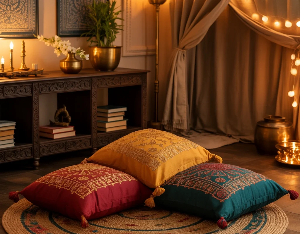 Add a Cozy Indian Style Reading Corner