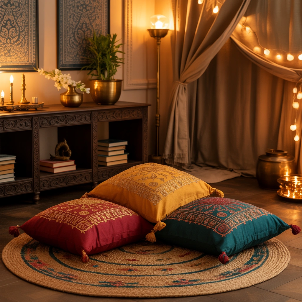 Add a Cozy Indian Style Reading Corner