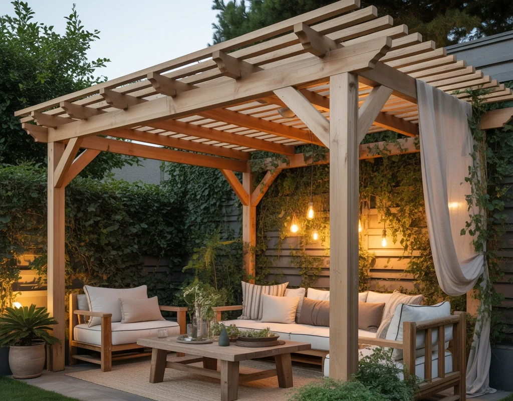 Add a Pergola for Shade and Structure