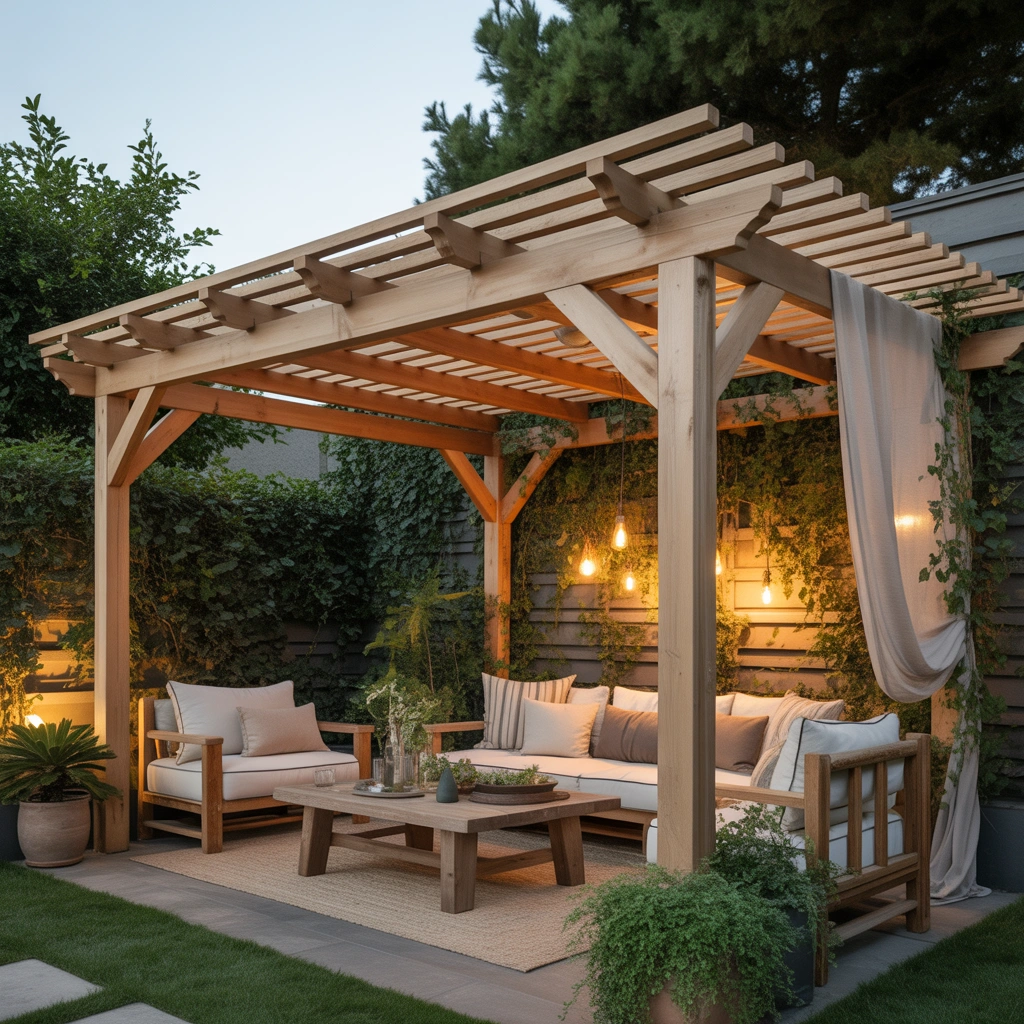 Add a Pergola for Shade and Structure