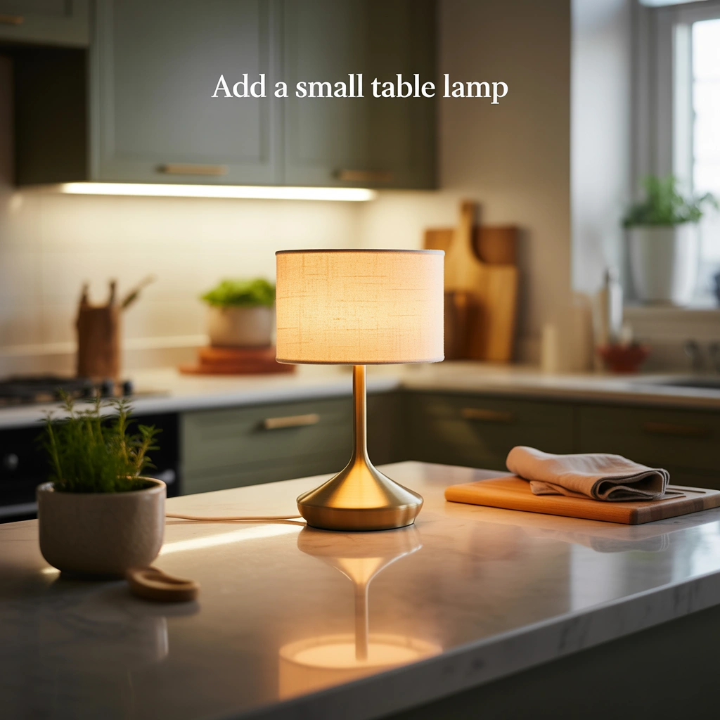 Add a Small Table Lamp
