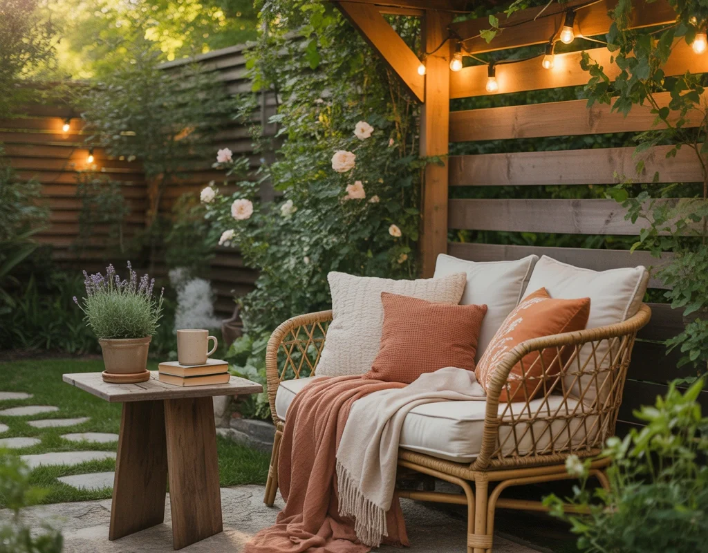 Create a Cozy Backyard Reading Nook