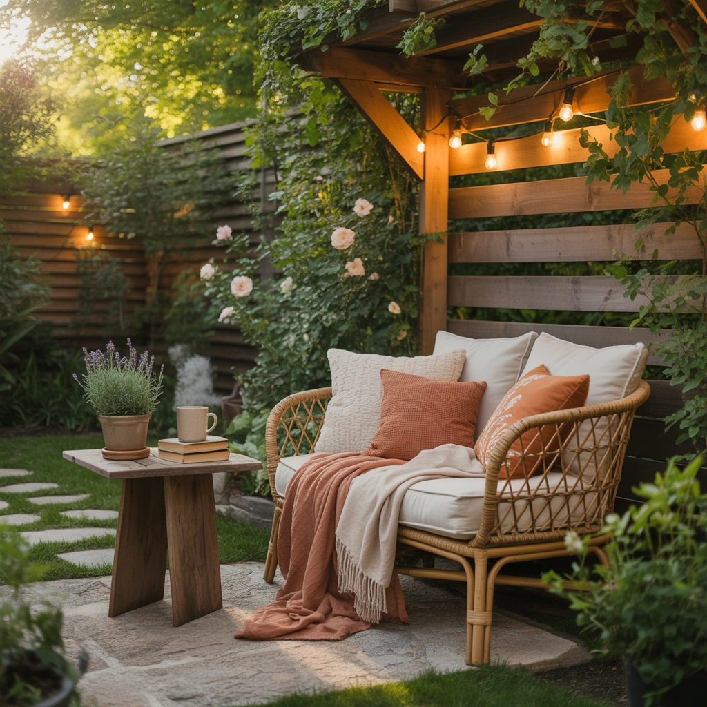 Create a Cozy Backyard Reading Nook