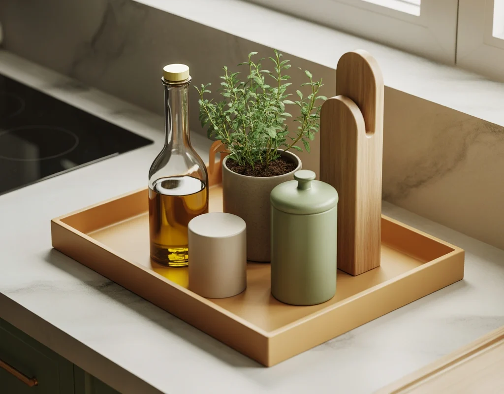 Create a Decorative Tray Arrangement