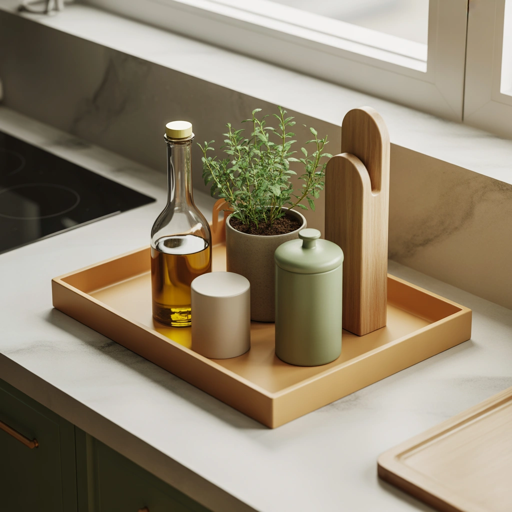 Create a Decorative Tray Arrangement