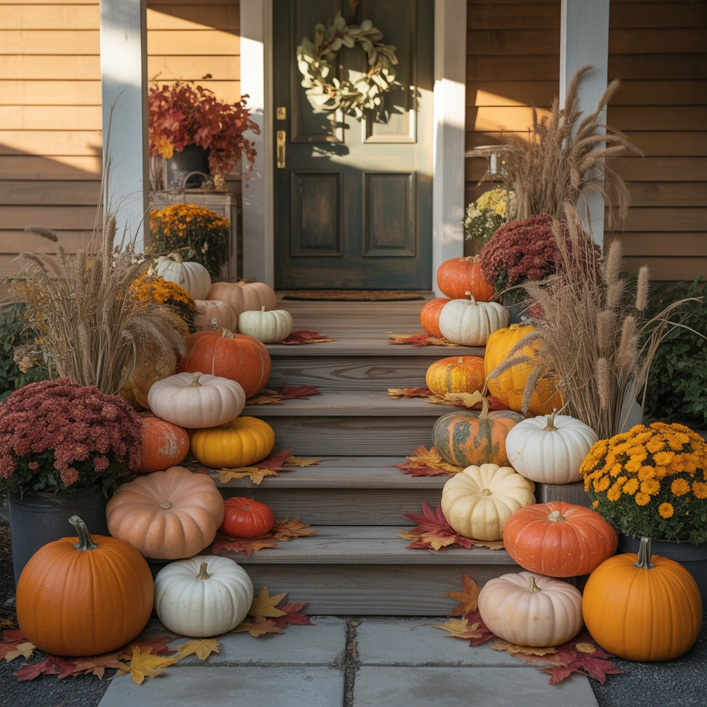 Create a Layered Pumpkin Display
