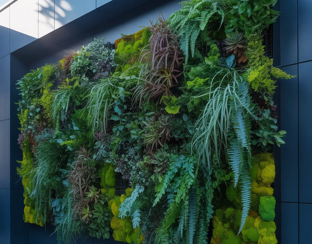 Create a Living Wall With Vertical Plants