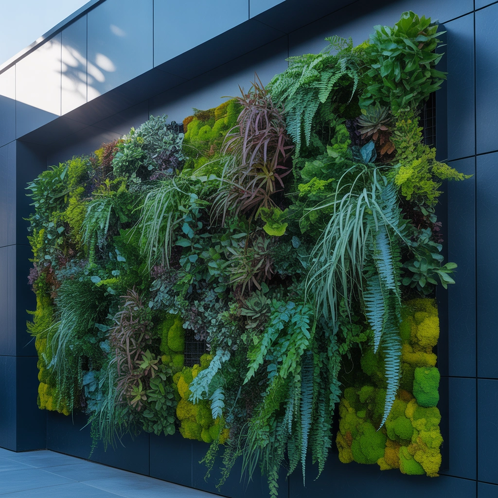 Create a Living Wall With Vertical Plants