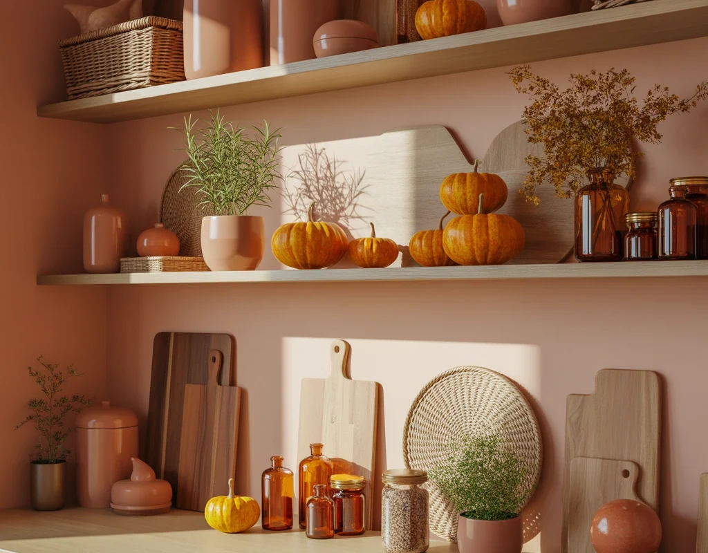 Create a Seasonal Shelf Display