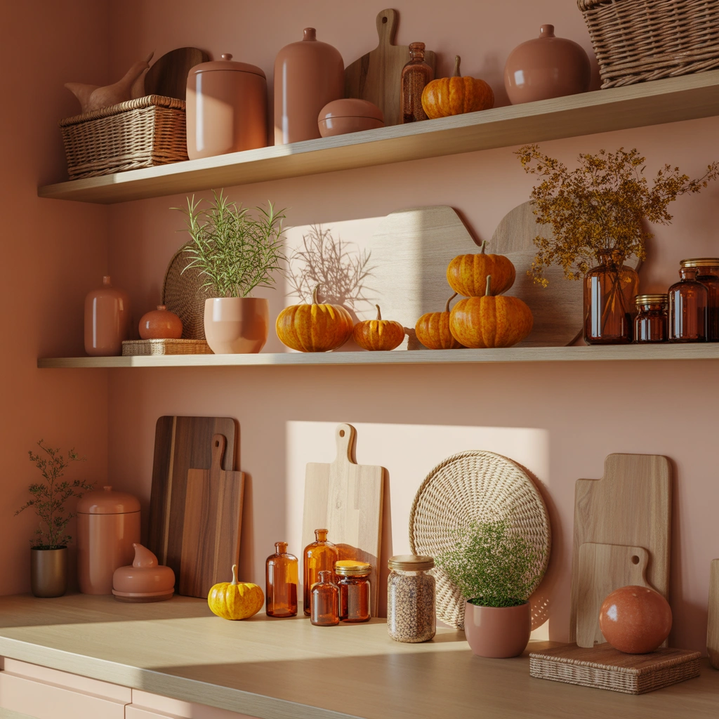 Create a Seasonal Shelf Display