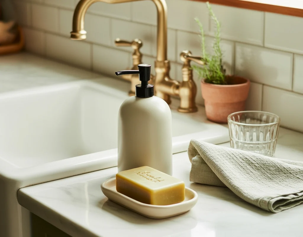 Create a Soap and Sink Display