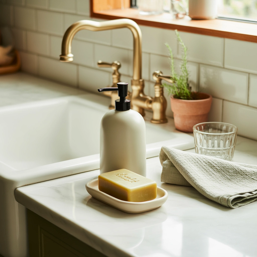 Create a Soap and Sink Display