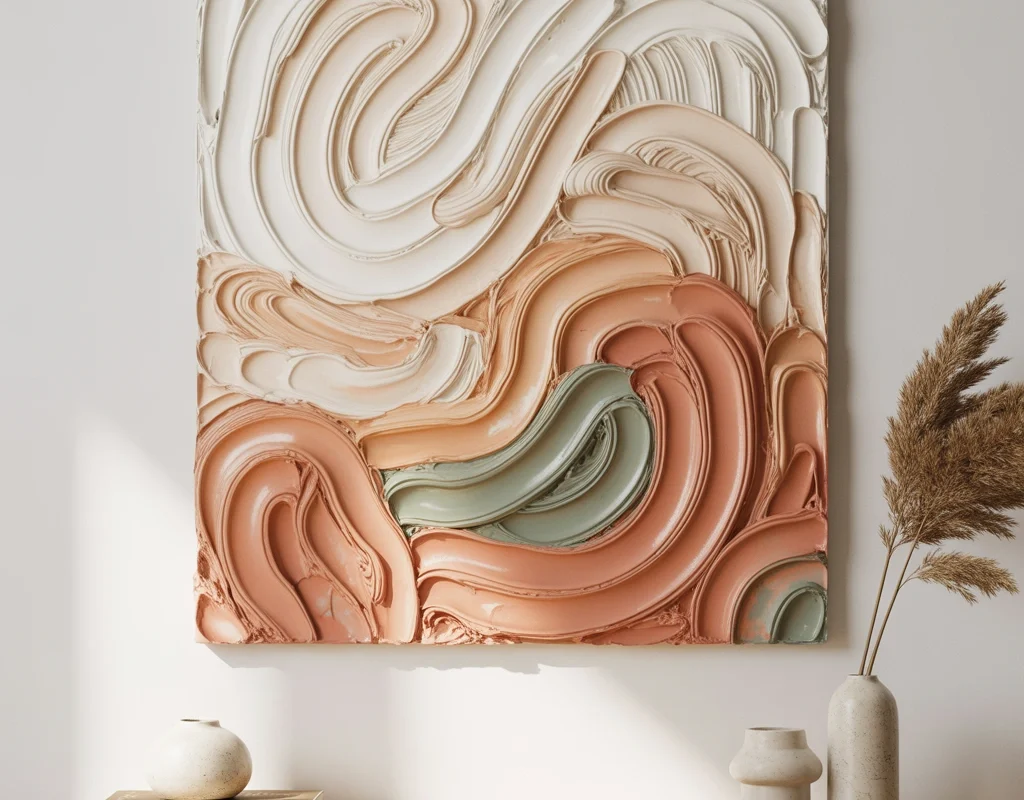 Create a Textured Canvas Wall Art Piece