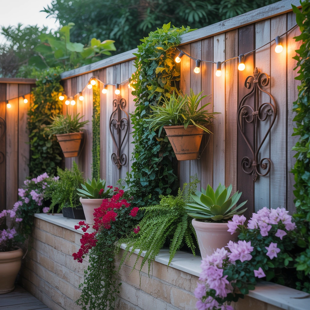 Decorate Fences and Exterior Walls