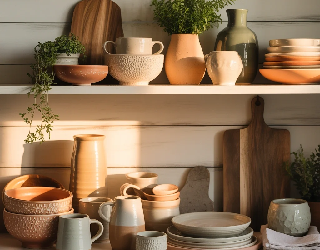 Decorate With Handmade Pottery