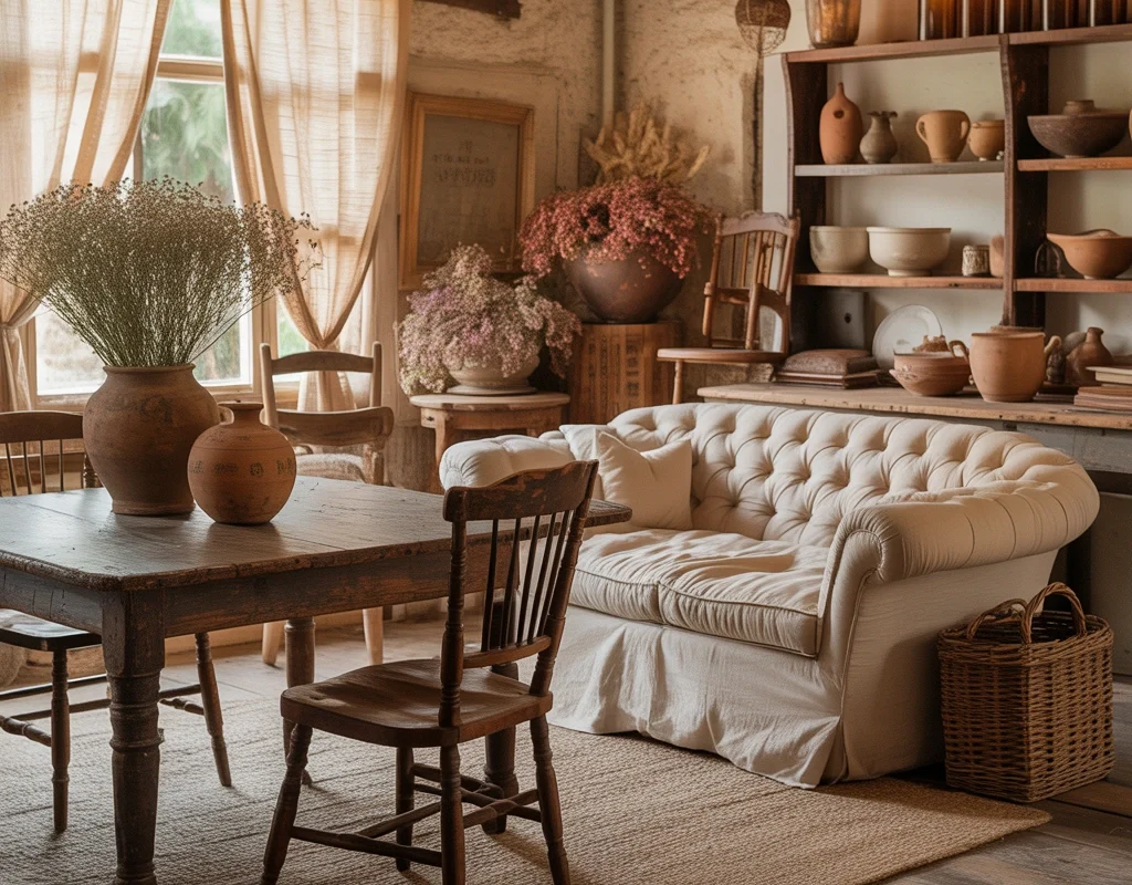 Decorate With Vintage and Collected Furniture