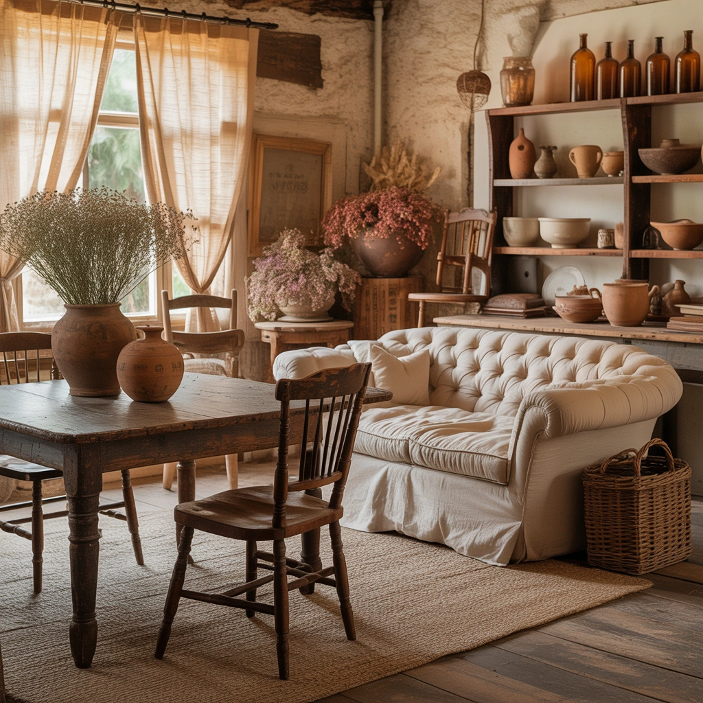 Decorate With Vintage and Collected Furniture