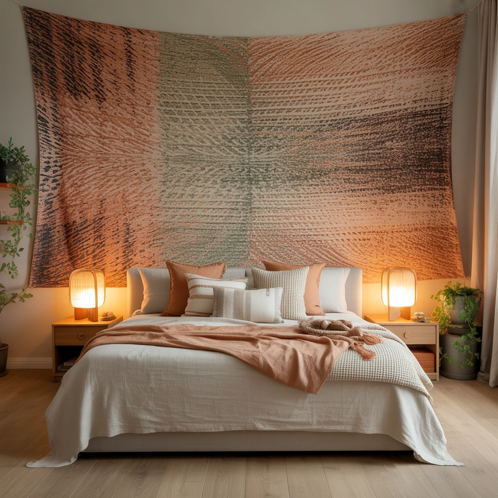Decorate With a Tapestry or Fabric Panel