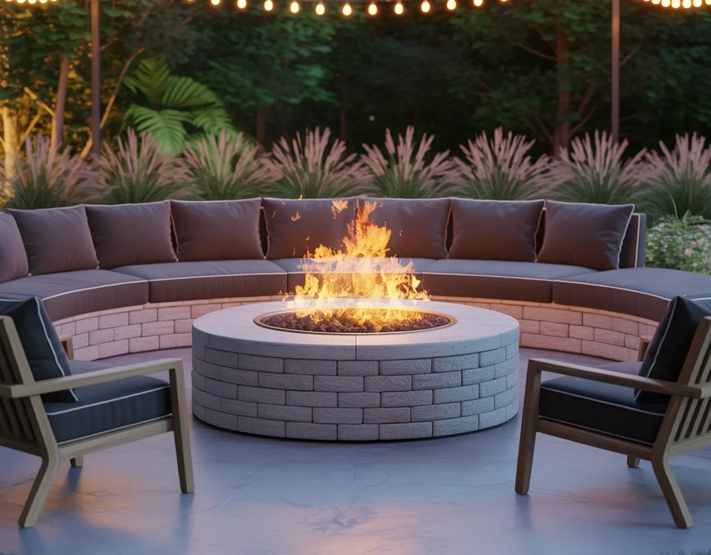 Design a Backyard Fire Pit Area