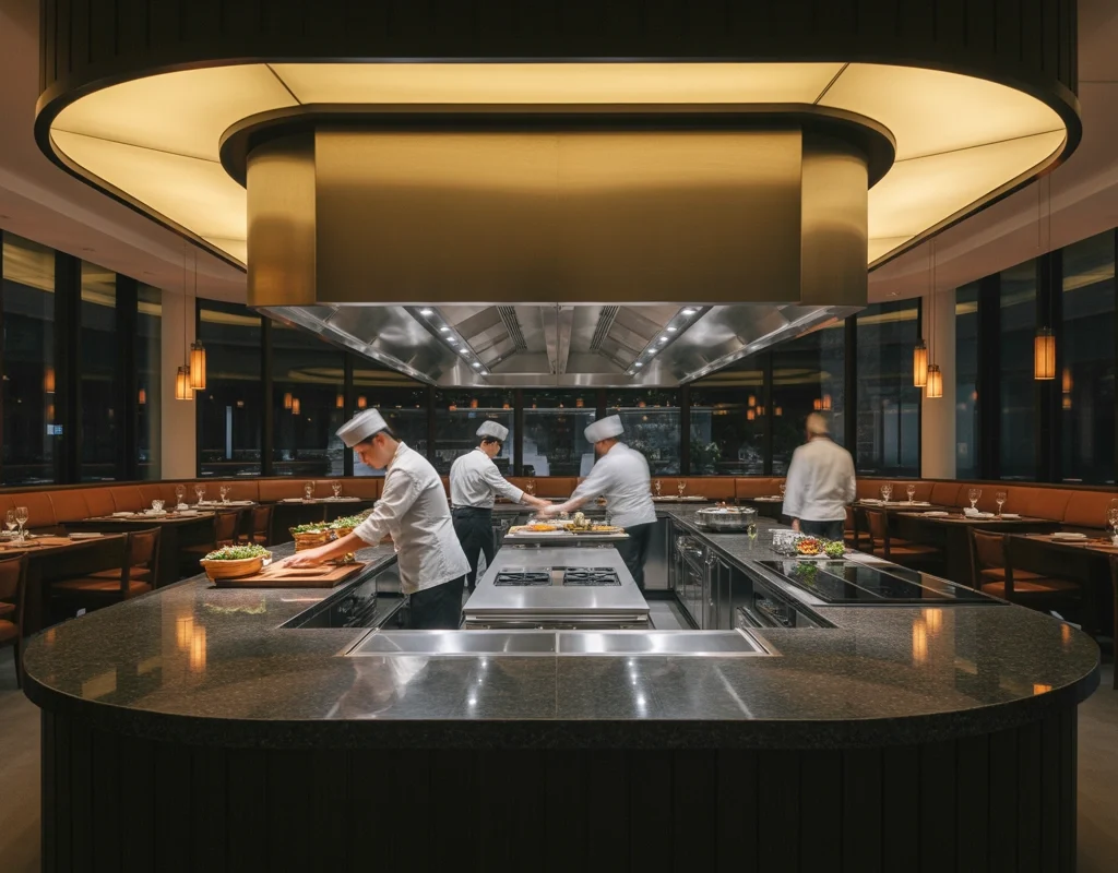 Design a Theater Style Cooking Area