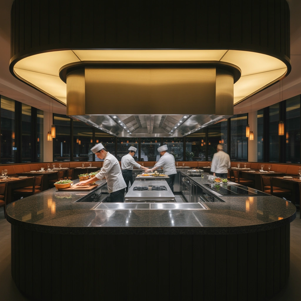 Design a Theater Style Cooking Area