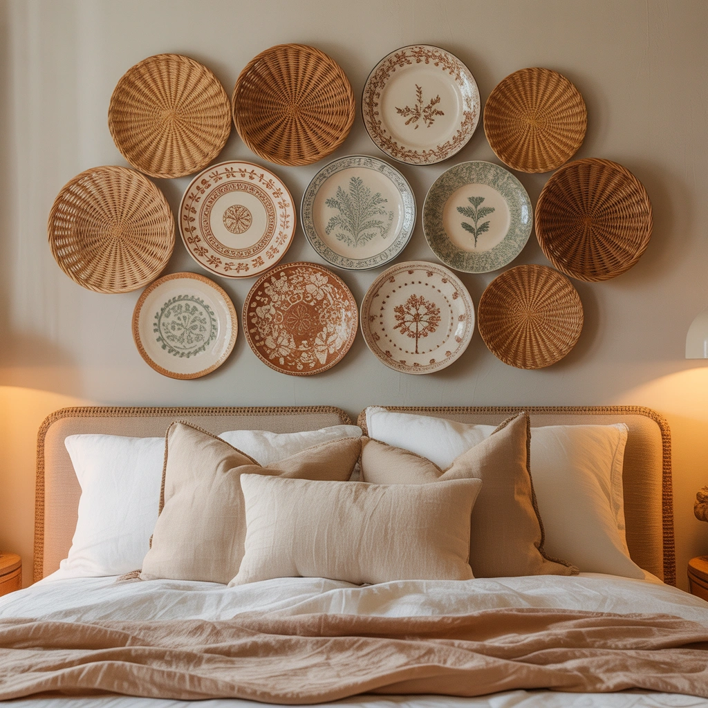Display Decorative Plates or Woven Baskets