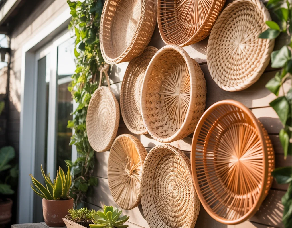 Display a Collection of Decorative Baskets