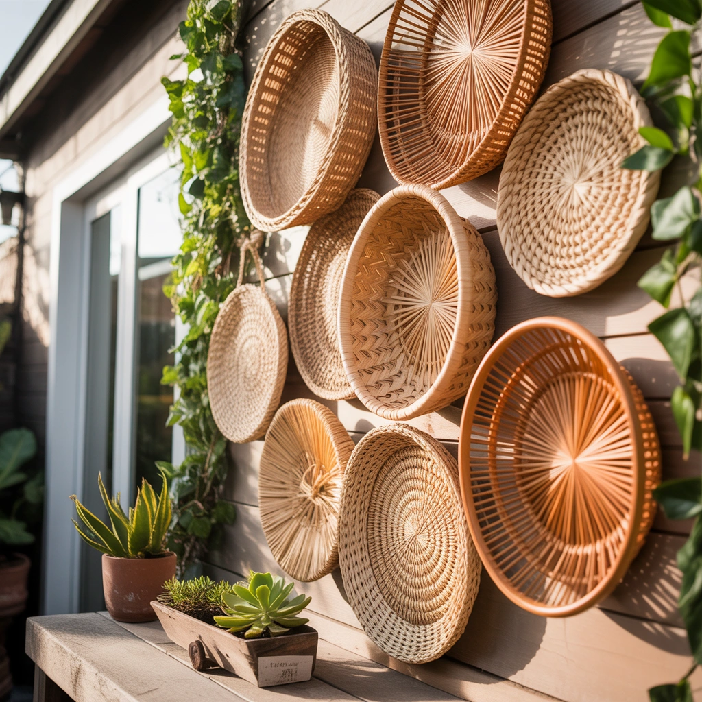 Display a Collection of Decorative Baskets