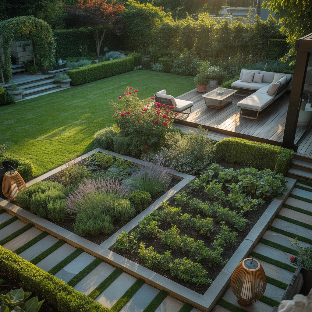 Divide the Garden into Purposeful Zones