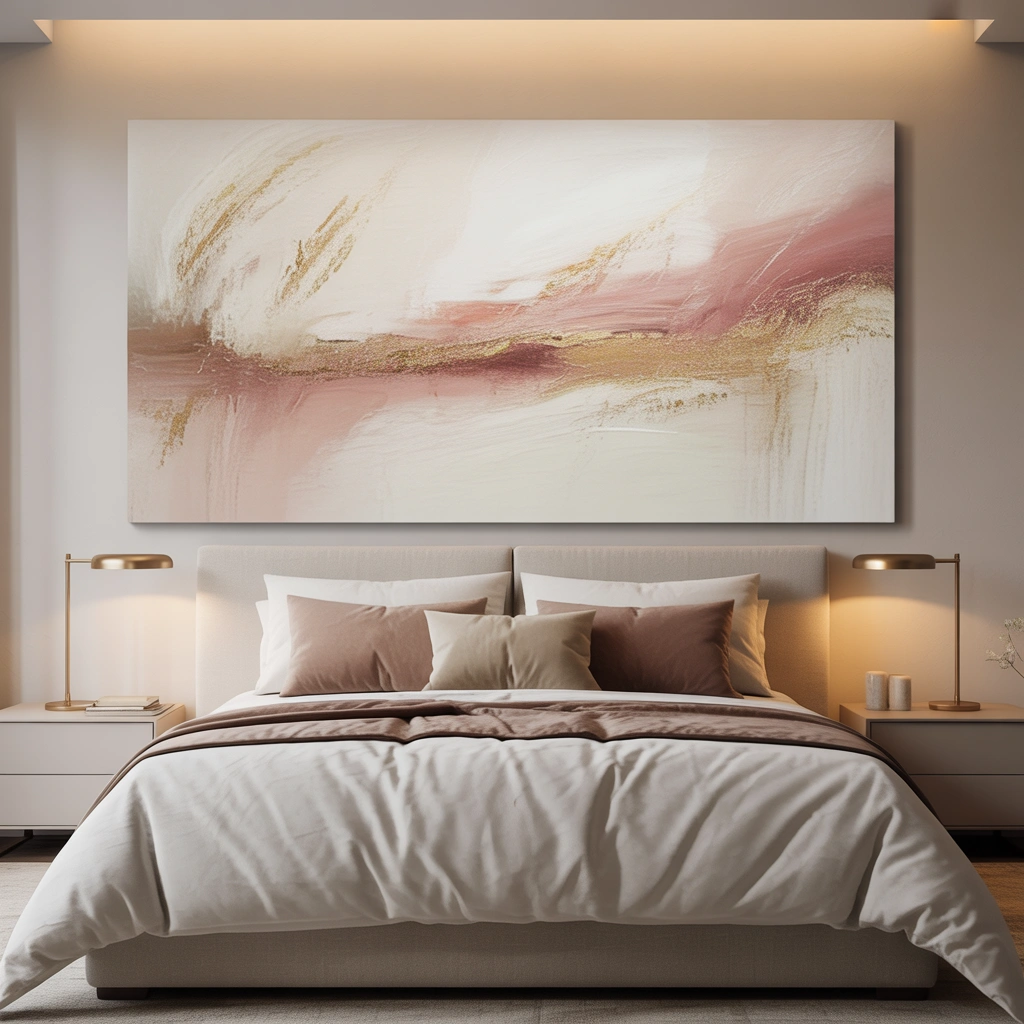 Hang One Oversized Piece of Artwork