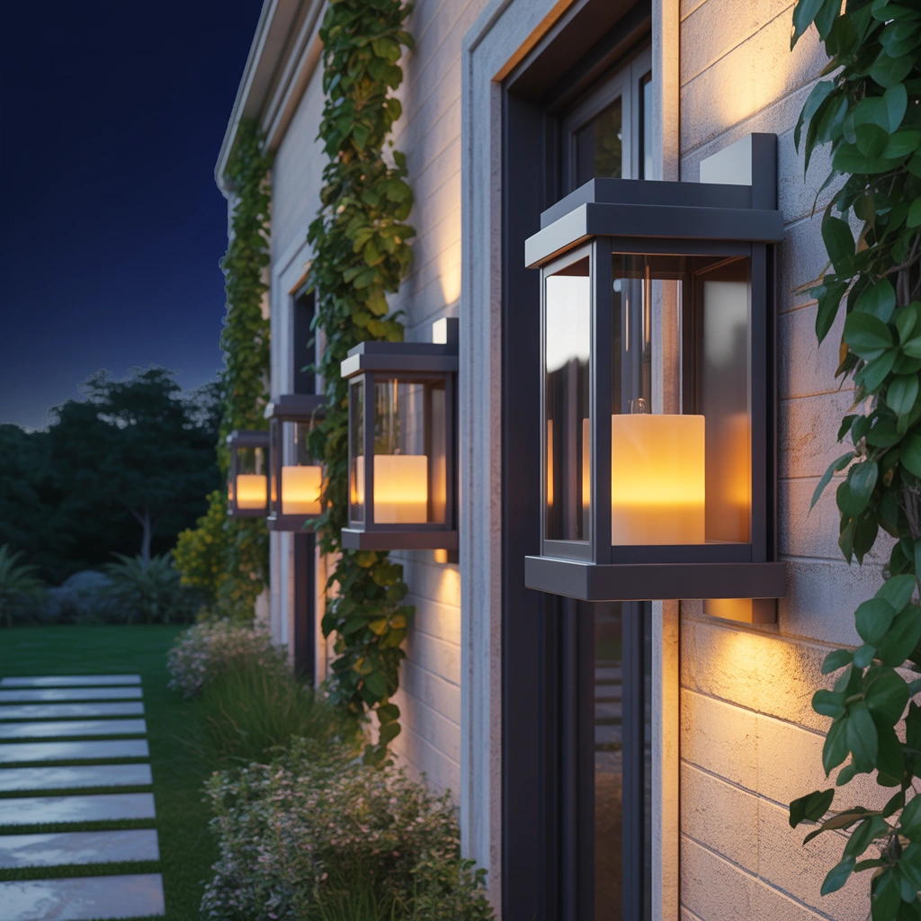 Hang Wall Mounted Lanterns or Sconces