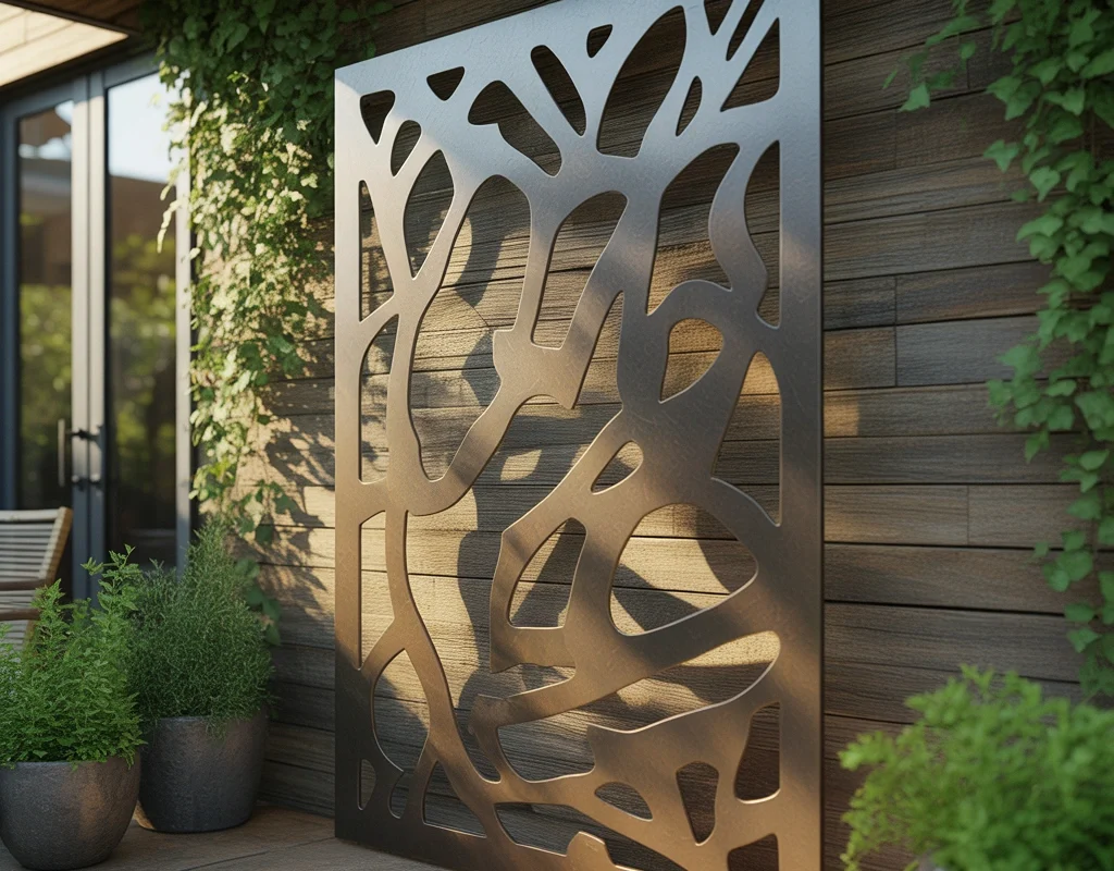 Hang Weather Resistant Metal Wall Art