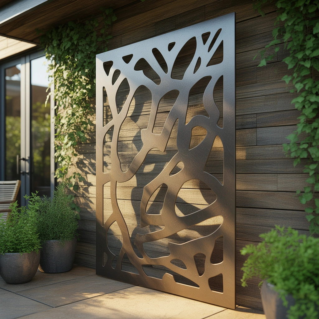 Hang Weather Resistant Metal Wall Art