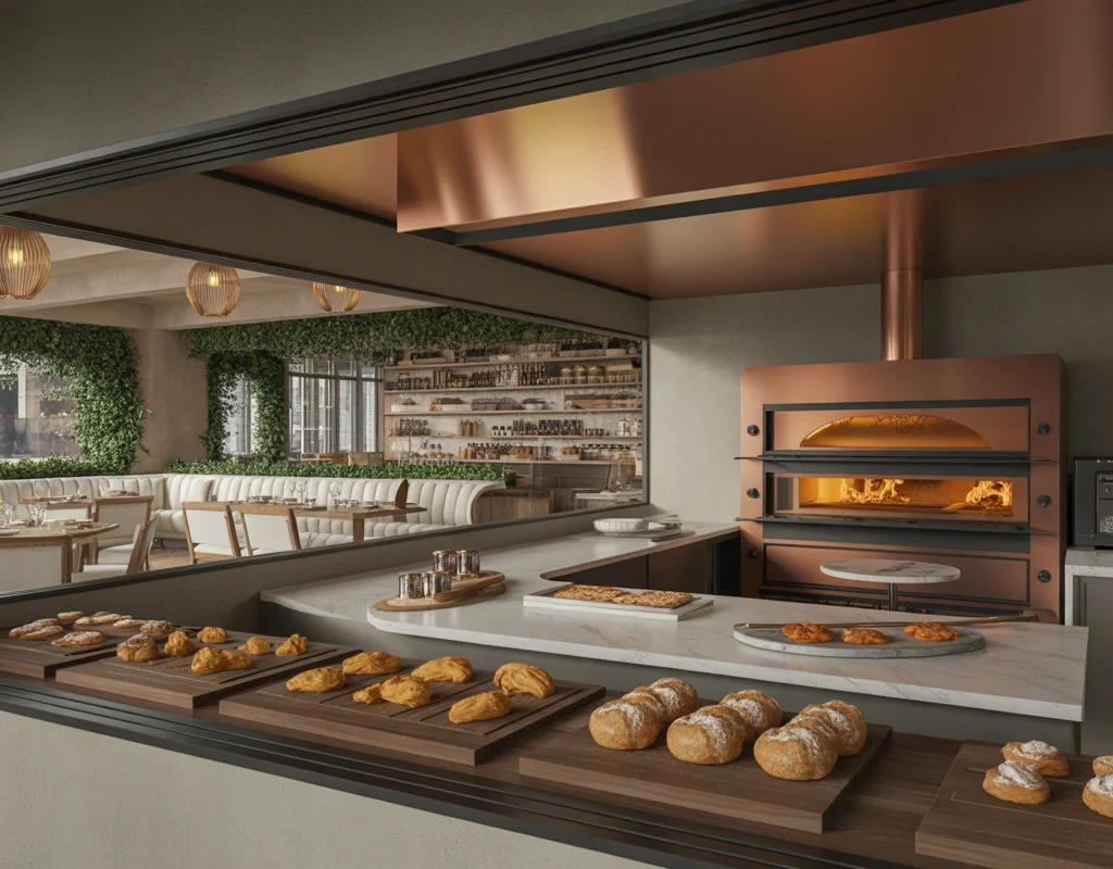 Install an Open Bakery or Pastry Kitchen