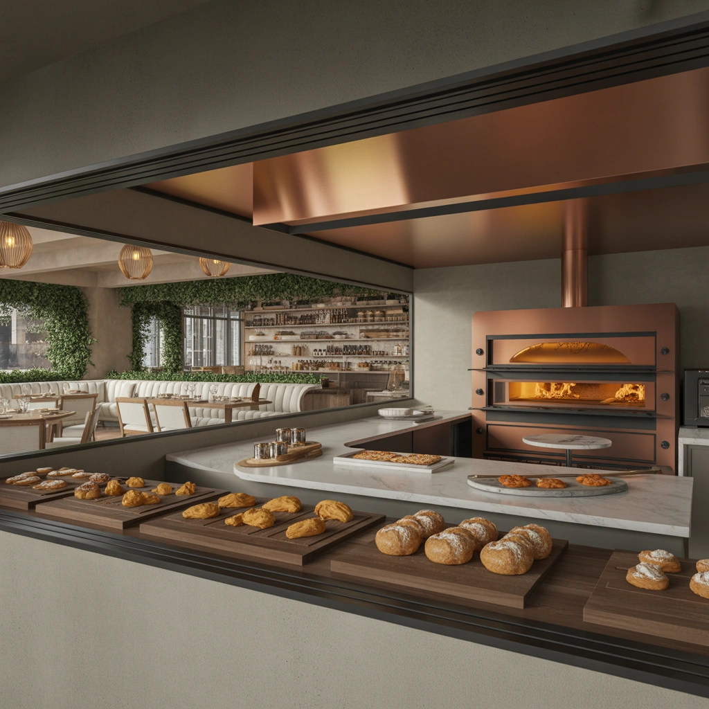 Install an Open Bakery or Pastry Kitchen