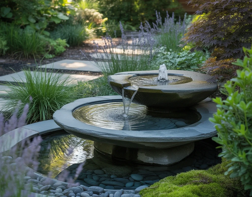 Introduce a Relaxing Water Feature