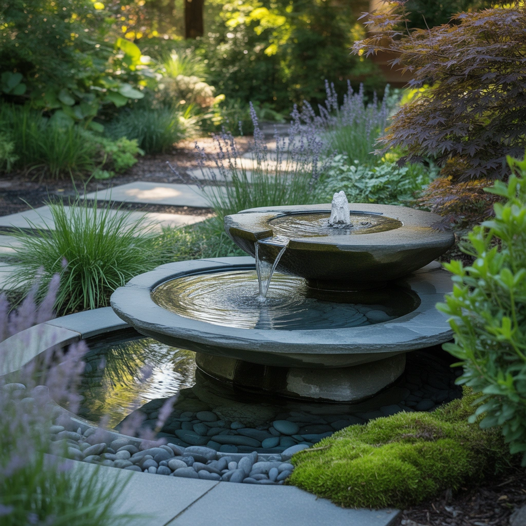 Introduce a Relaxing Water Feature