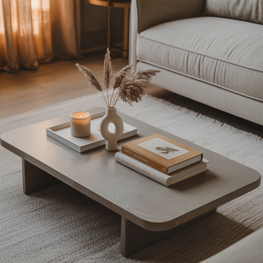 Keep the Coffee Table Styling Simple