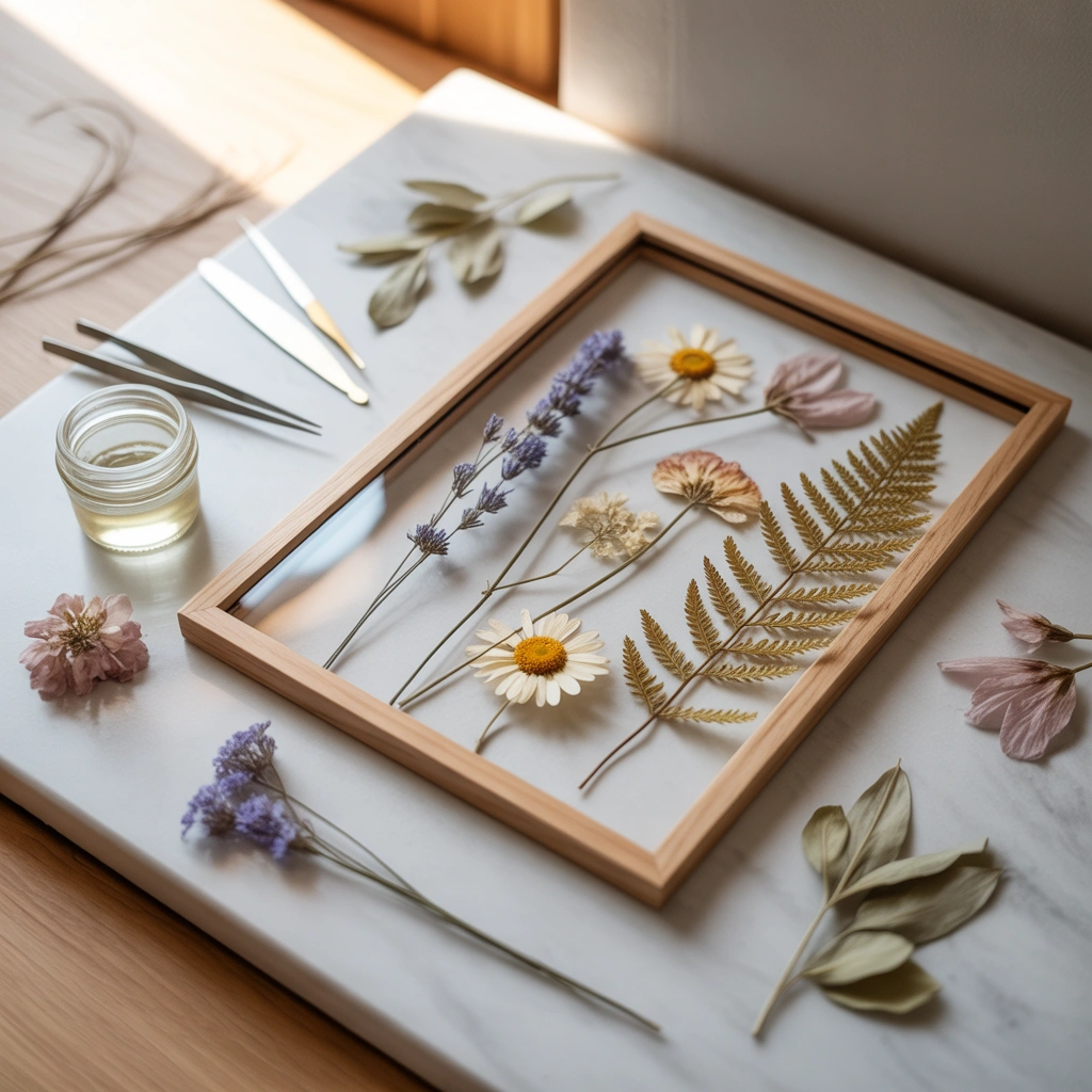 Make Pressed Flower Frames