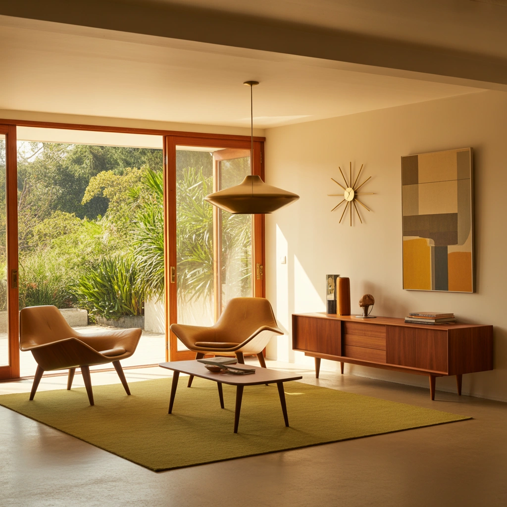 Mid Century Modern Interior Design Style