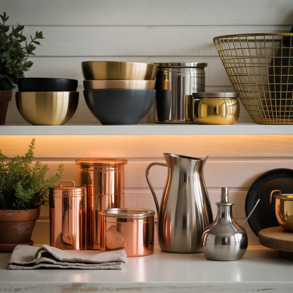 Mix Metals for a Layered Look
