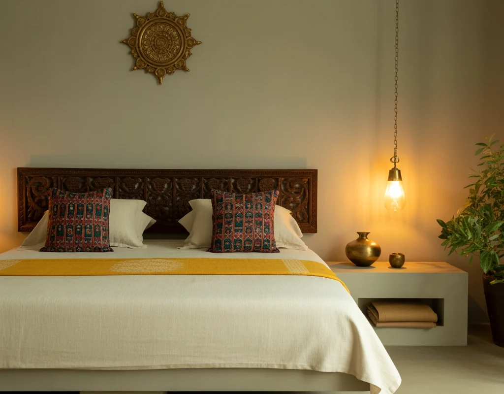 Mix Traditional Indian Décor with Modern Simplicity