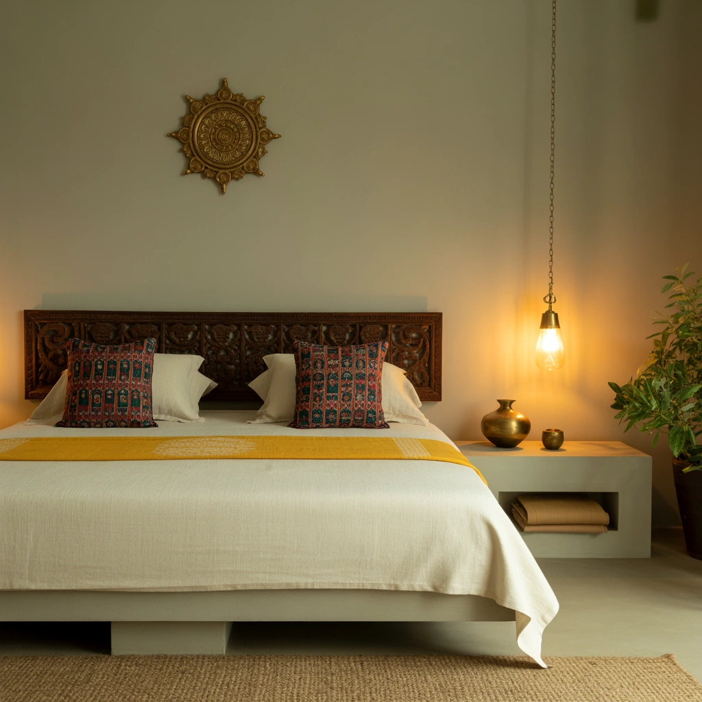 Mix Traditional Indian Décor with Modern Simplicity