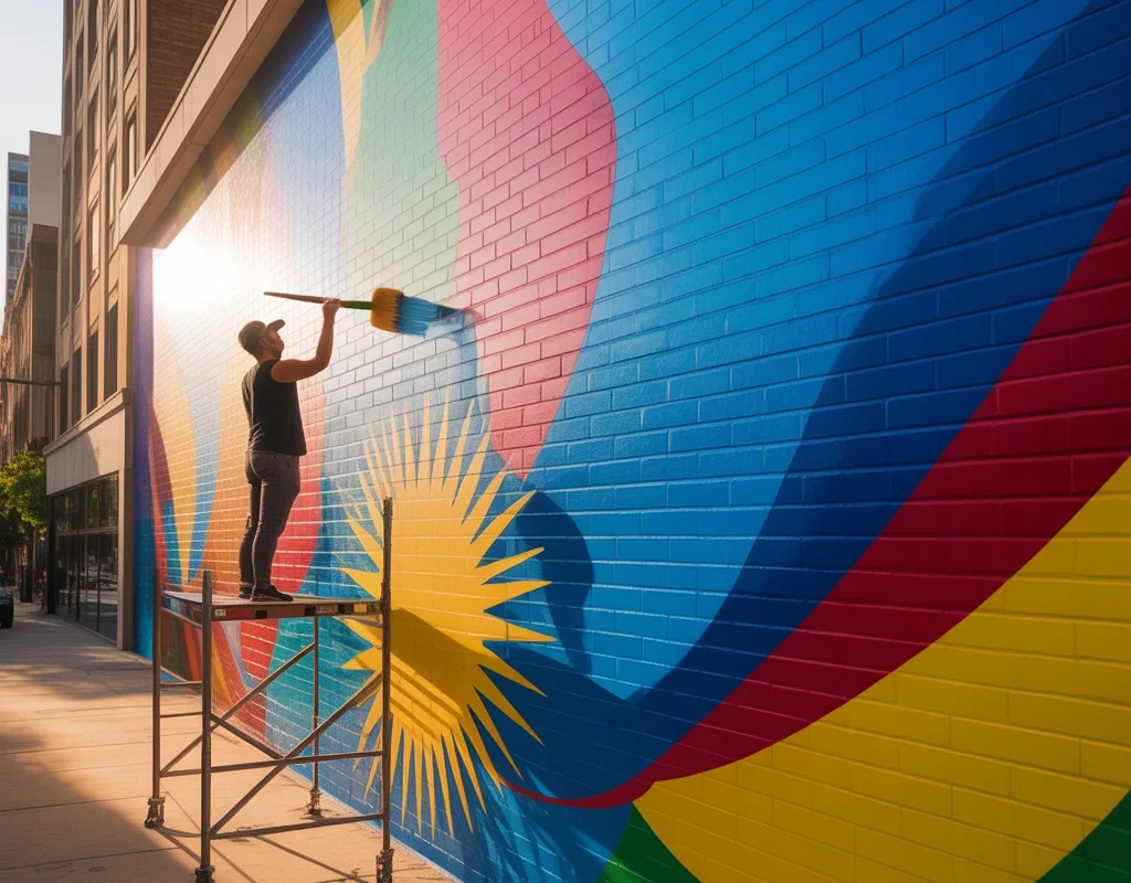 Paint a Bold Outdoor Mural