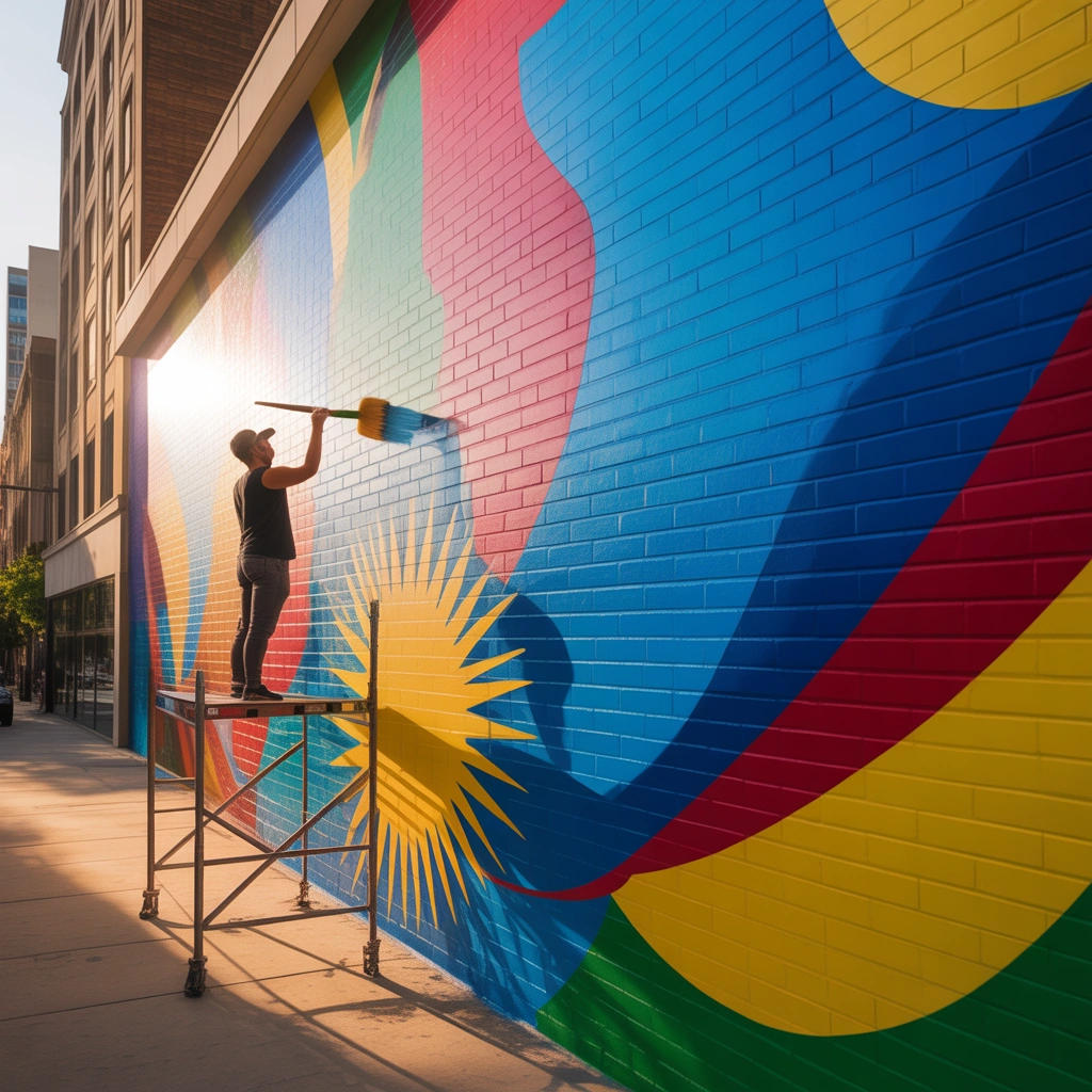 Paint a Bold Outdoor Mural