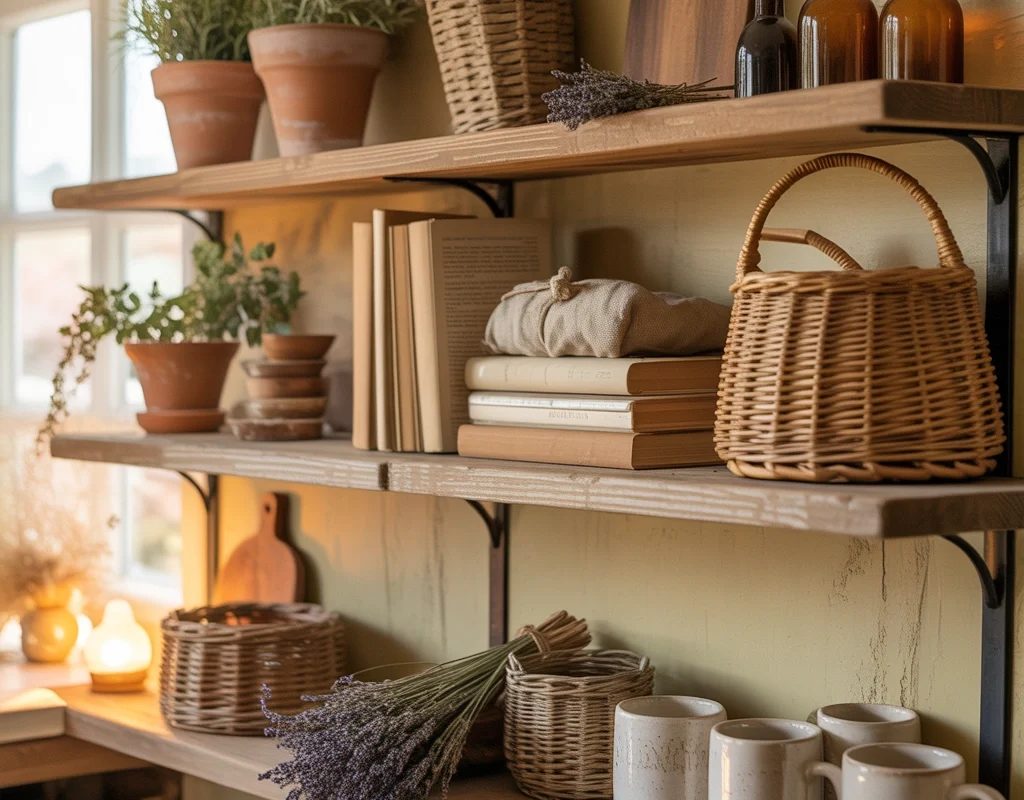 Style Open Shelves With Everyday Objects