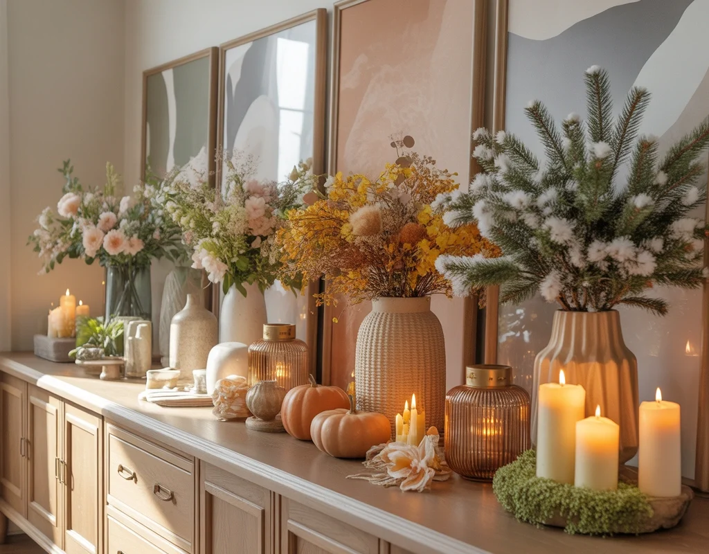 Style the Buffet for Each Season