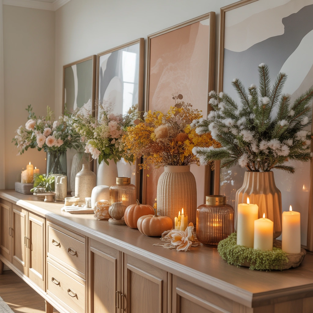 Style the Buffet for Each Season